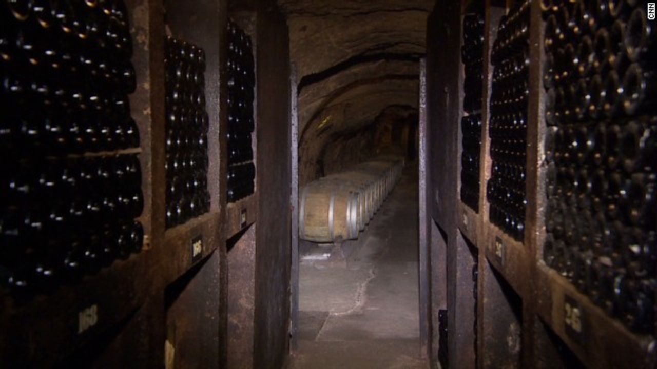The ancient cellars of the Ksara wine company (Courtesy CNN)