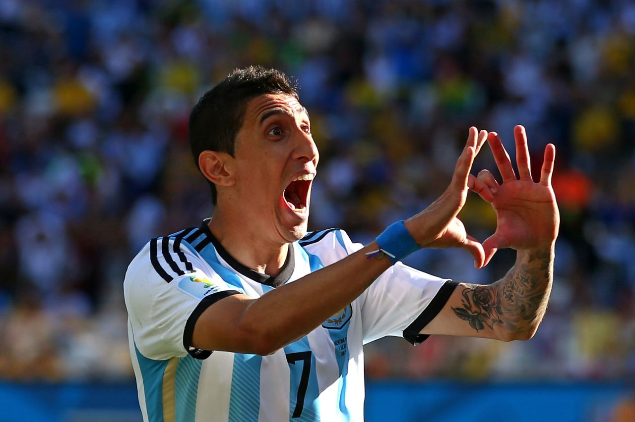 Di Maria was an integral part of the Argentina side which reached the World Cup final. The winger scored the only goal of the game in the 1-0 second round victory over Switzerland.