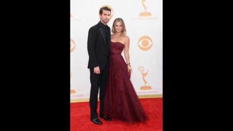 Kaley Cuoco and her now-husband Ryan Sweeting were a sight for sore eyes at the 2013 Emmy Awards.