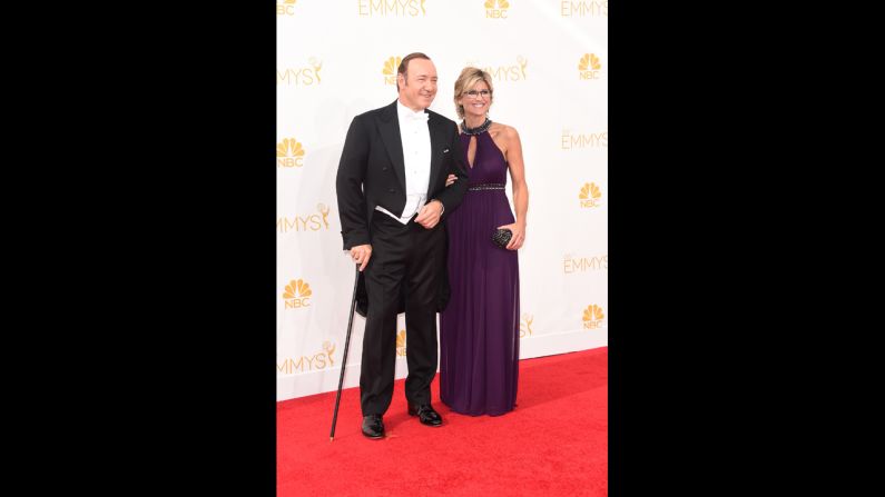 Kevin Spacey and Ashleigh Banfield ("House of Cards")