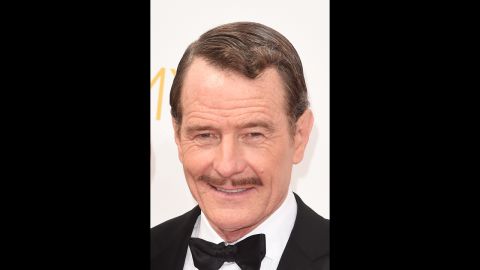 Bryan Cranston looked dapper in 2014, the last year of eligibility for "Breaking Bad."