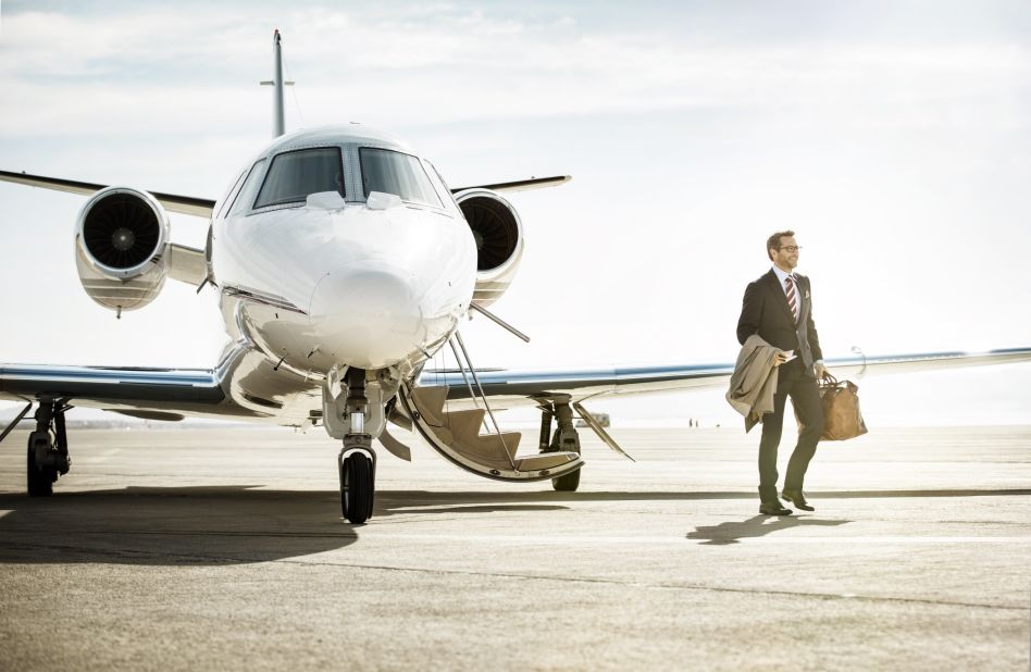 First-class on Lufthansa means access to a private jet. It comes at an extra charge, but the jet offers a seamless means of transport to hit up a second location.