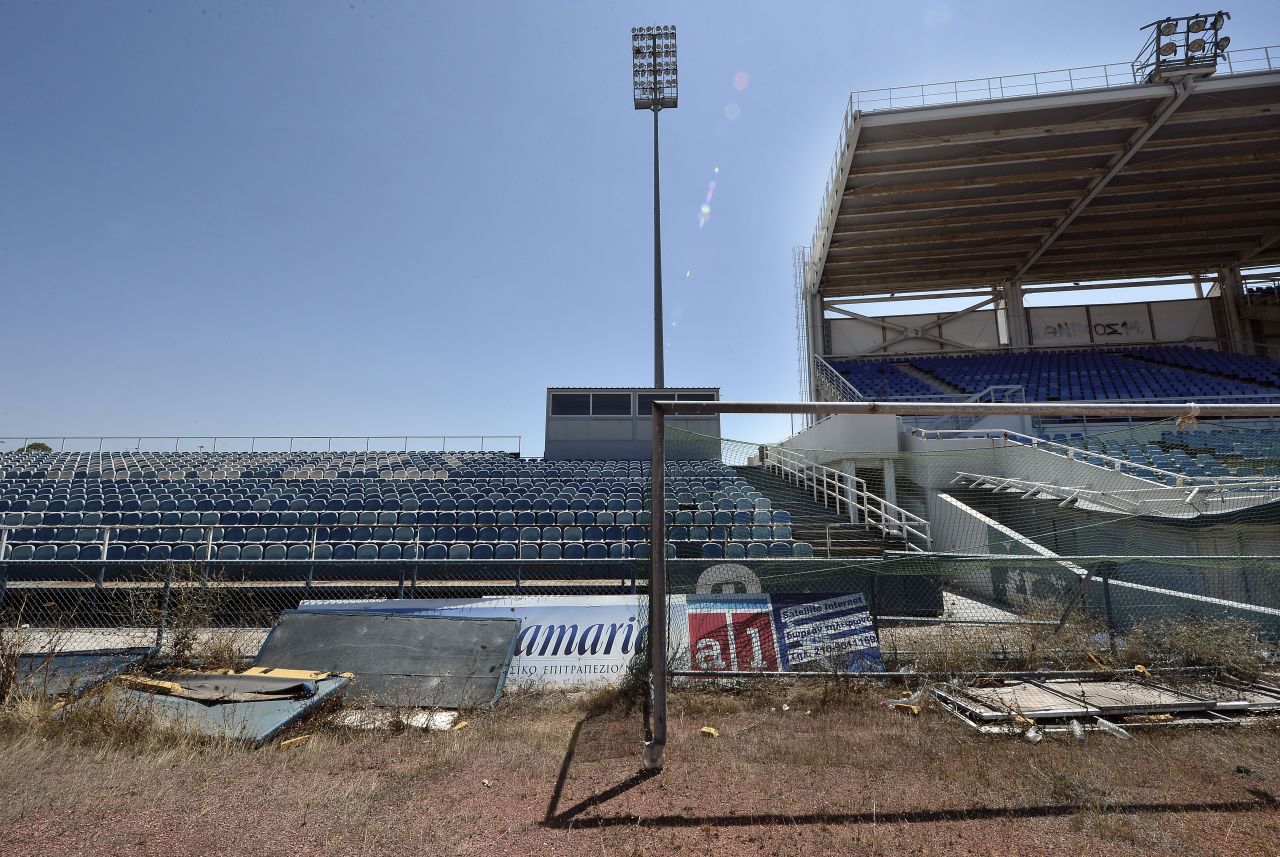 The old baseball stadium is almost unrecognizable from the one which spectators flocked to 10 years ago.