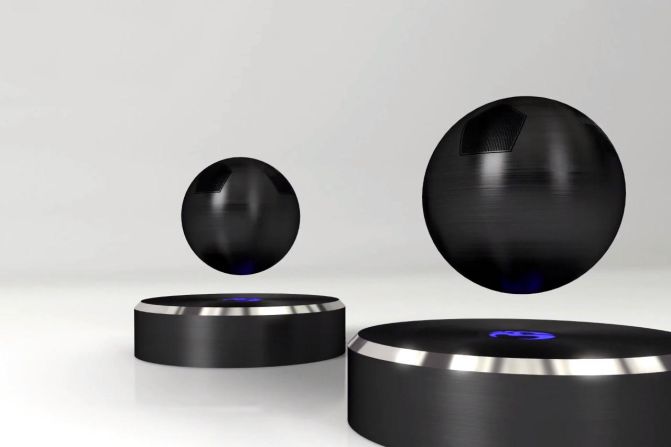 California company <a  target="_blank" target="_blank">Om/One</a> is also entering the world of floating interior design -- creating the world's first floating speaker.