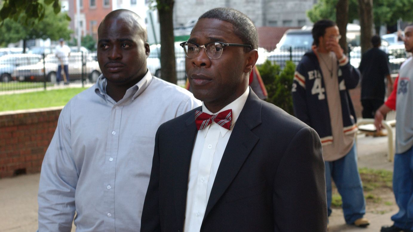 Actor Michael Potts played the well-dressed and well-read killer Brother Mouzone in HBO's "The Wire."