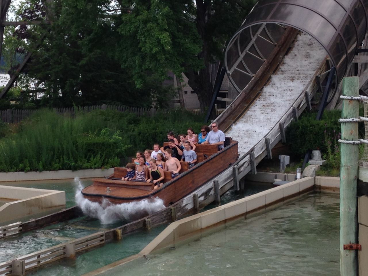 "I have such fond memories in the park, especially sharing a ride on the swing or airplane with my dad," Olson said. Over the years, Canobie Lake Park has outfitted itself with roller coasters and other heart-pumping rides.