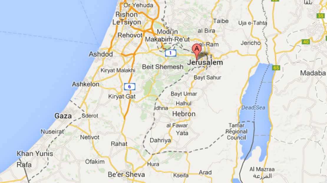 Map: Jerusalem