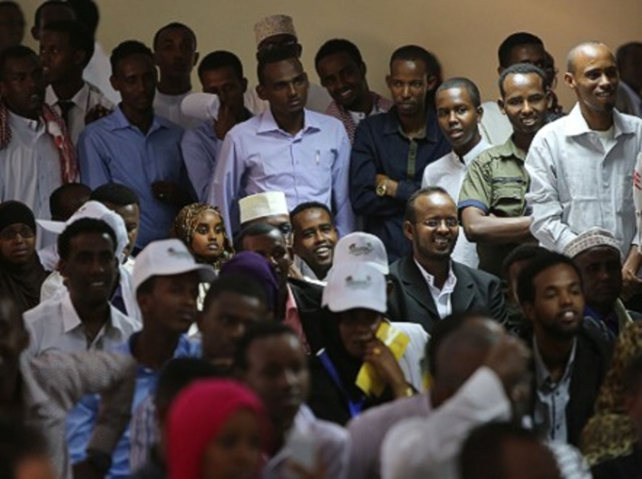 The Hargeisa Book Fair attracts hundreds - (Kate Stanworth)
