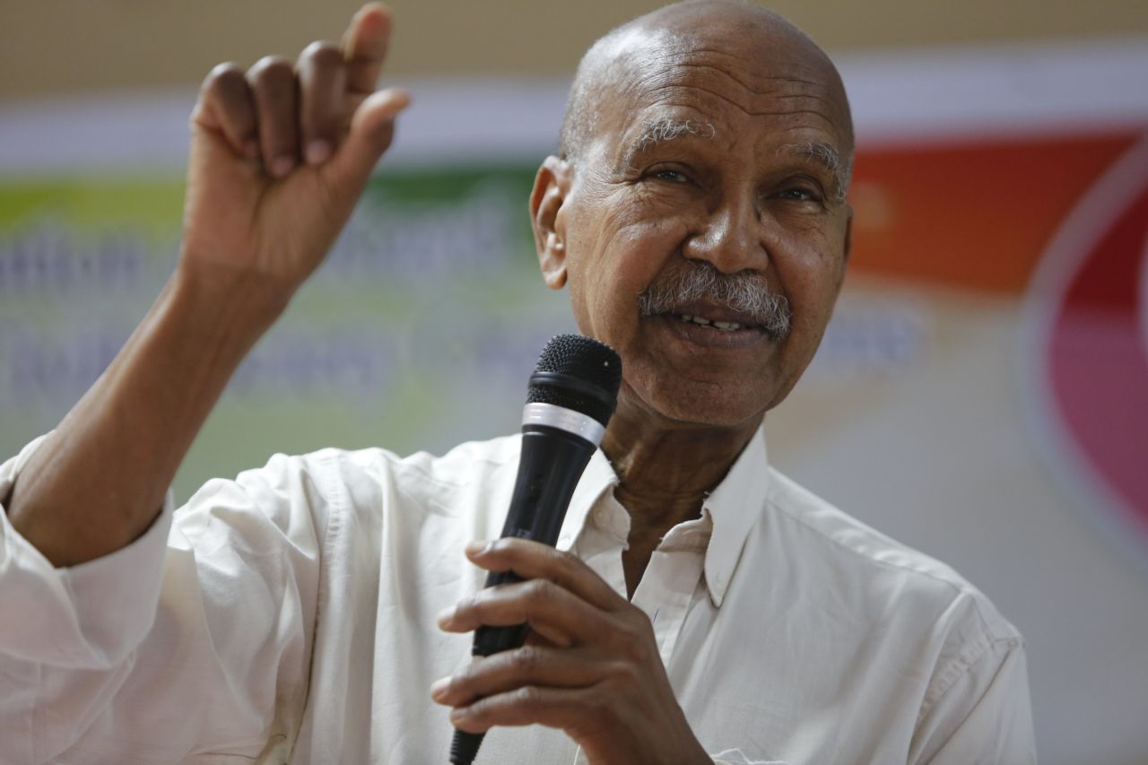 Somali novelist Nuruddin Farah was one of the speakers at this year's event. He is one of several Somali authors hoping to inspire a new generation of writers.