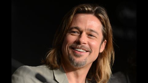 Pitt attends a press conference for his film "Killing them Softly" at the Cannes International Film Festival in France in May 2012.