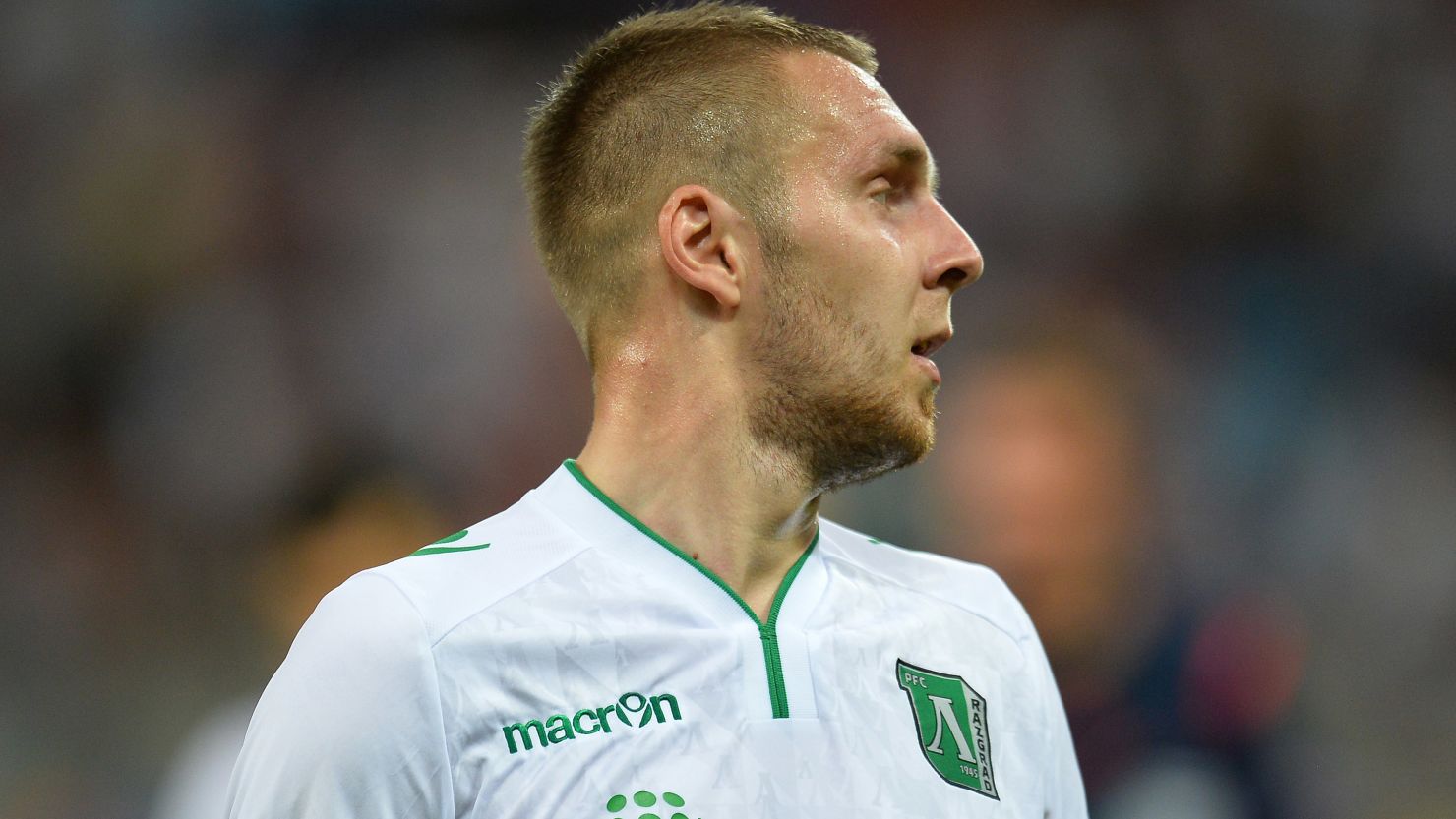 Ludogorets defender Cosmin Moti was the hero as the Bulgarian club made the European Champions League.