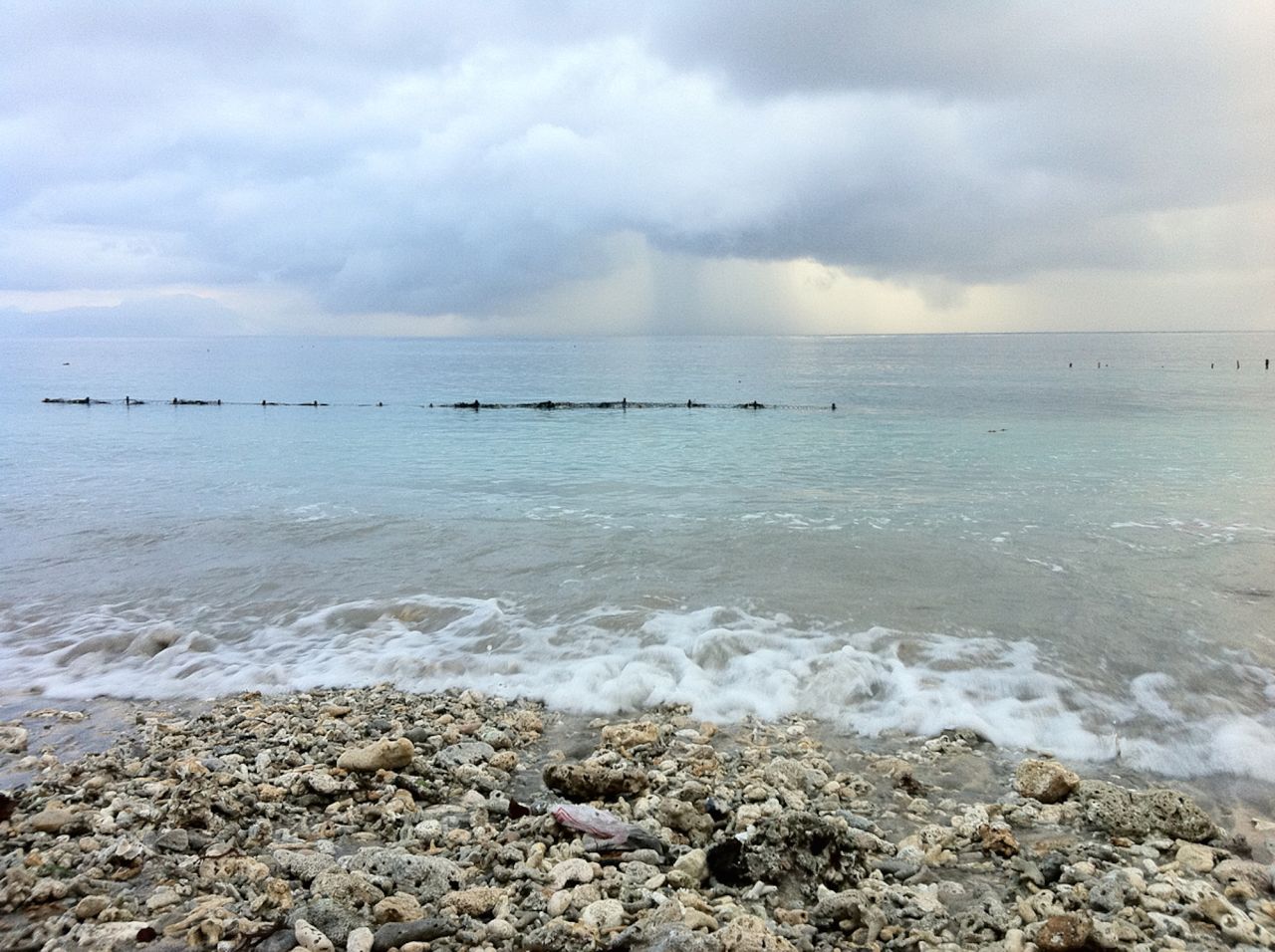 Nusa Penida. Beautiful even when a storm's rolling in.