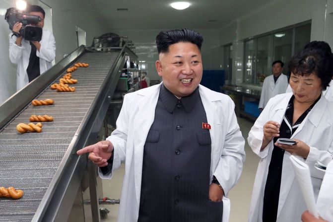 In the past, Rodman has referred to Kim Jong Un as his "friend." The North Korean leader is seen here in an undated photo inspecting the Number 2 factor of the Korean People's Army (KPA).