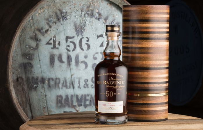 A 50-year-old whisky costing £25,000 ($40,800) has recently been released by The Balvenie distillery in Scotland.