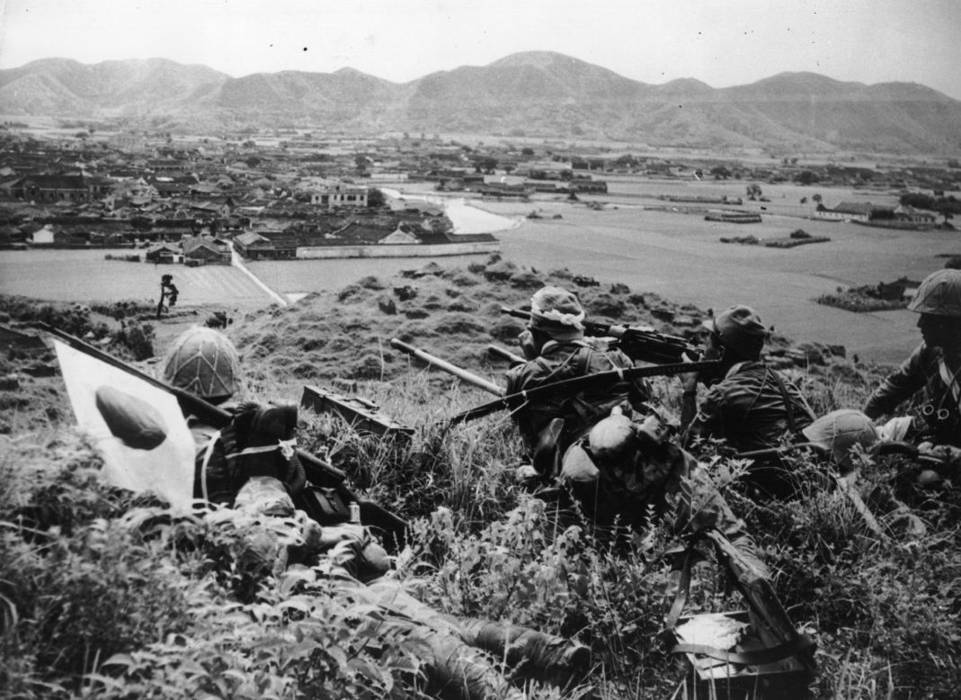 In Asia, Japanese troops occupy a strategic point on Chusan Island on July 14,1939, during the Sino-Japanese War. Japan signed the Tripartite Pact in 1940, formally allying with Germany and Italy, and by 1942 most of the Asian Pacific Rim had come under its domination.