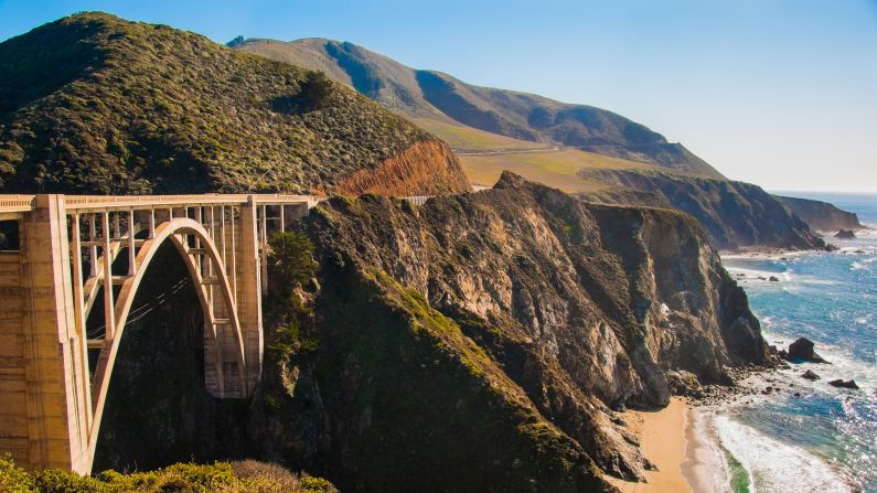 Head to Big Sur via breathtaking Highway 1. The stunning coastal stretch is dotted with scenic beaches.