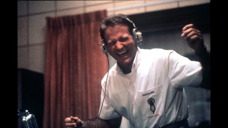 <strong>"Good Morning, Vietnam" (1987)</strong>: Williams also stars in this critically acclaimed film about an Armed Forces Radio disc jockey who lifts soldiers' morale. (<strong>Netflix</strong>)