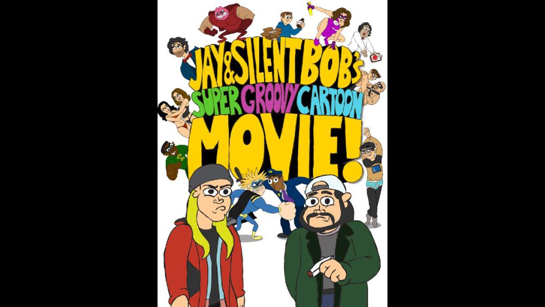 <strong>"Jay and Silent Bob's Super Groovy Cartoon Movie" (2013)</strong>: Everyone's favorite characters from "Clerks" (Kevin Smith and Jason Mewes)  are transformed into superheroes after hitting the lottery. (<strong>Netflix</strong>)