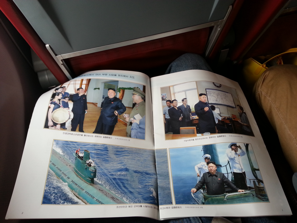 North Korean leader Kim Jong Un is everywhere in state media.