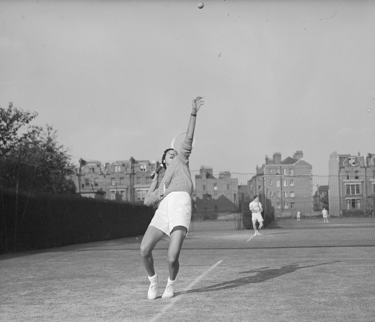 Althea Gibson was an 11-time grand slam champion and the first prominent black competitor in women's tennis. 