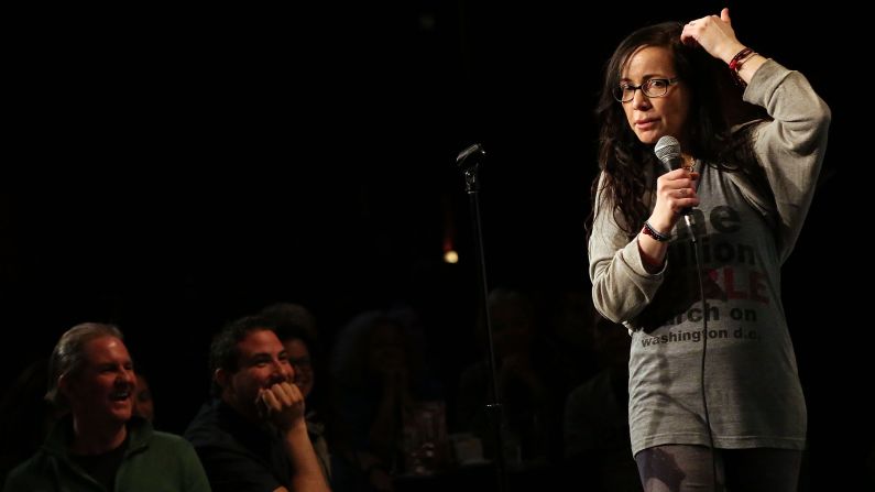 For some of you, the '90s is nothing without the image of a brunette Janeane Garofalo in specs and Doc Martens, sardonically commenting on the culture of the day. Although Garofalo began her stand-up career in the late '80s, it felt like she was born to wryly carry us through the decade that followed. With credits that include "The Ben Stiller Show," "Reality Bites," "The Larry Sanders Show" and "Saturday Night Live," Garofalo's comedy helped define a generation.