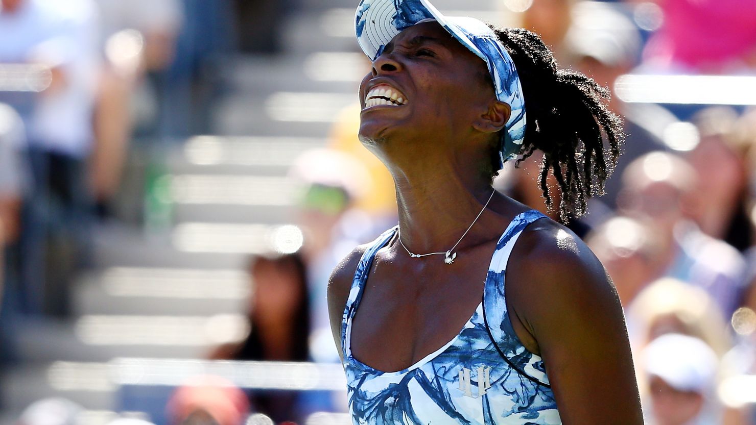 Venus Williams has never won a match after losing the first set 6-0 and it didn't prove any different in New York.