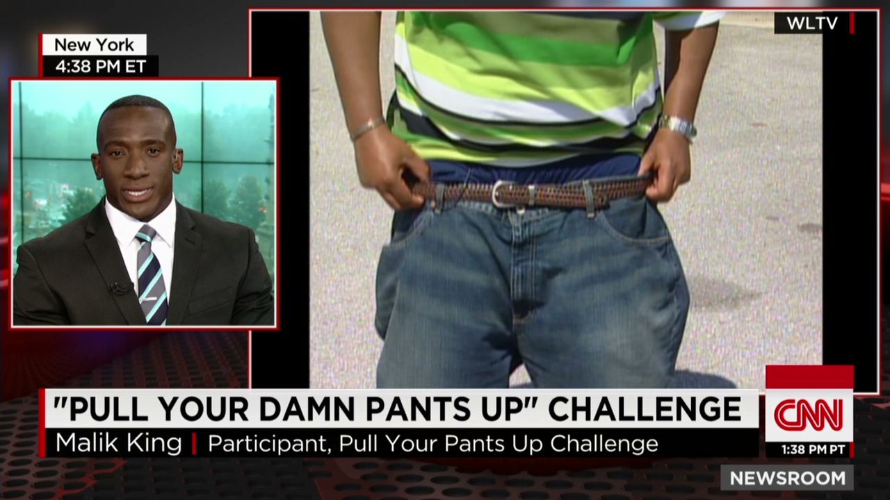 Pull Your Pants Up' Challenge