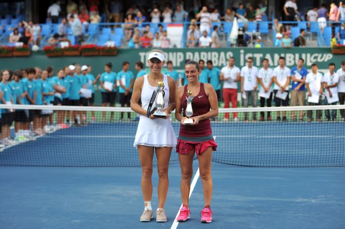 But now Wozniacki is prospering again. She began her renaissance by winning a WTA Tour title in Istanbul in July -- the 22nd of her career.