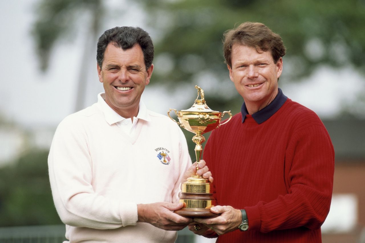 As captain in 1993, back at the Belfry, Watson again went head-to-head with longtime adversary Gallacher, as the U.S. looked to win for a second consecutive time.