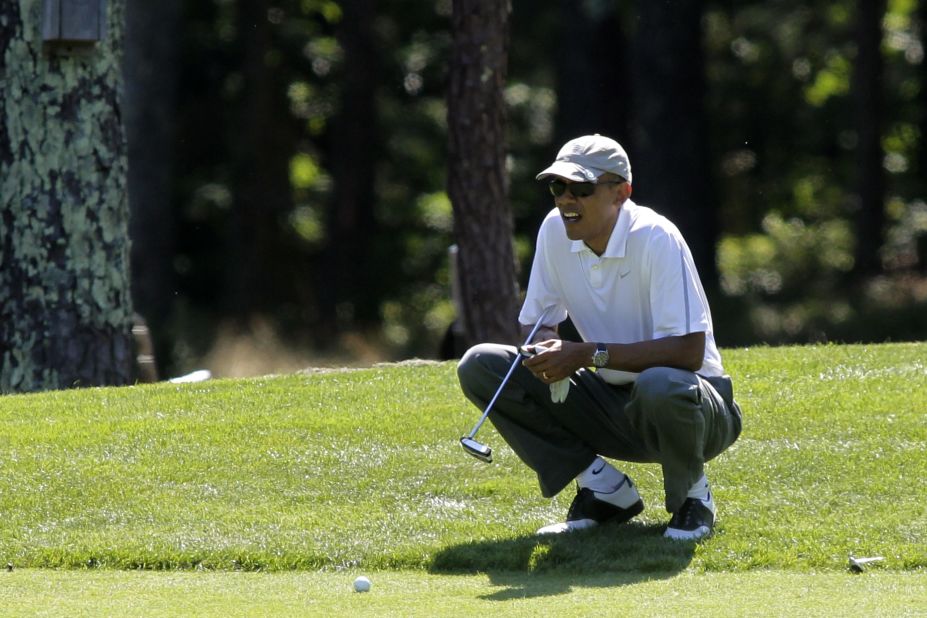 President Barack Obama has been criticized for the amount of time he has spent on the golf course.