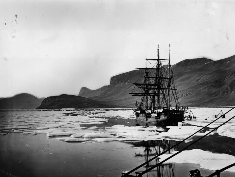 Following Franklin's doomed expedition, other UK vessels followed later in the 19th century -- including HMS Alert, seen here, which formed half of the <a href="http://en.wikipedia.org/wiki/British_Arctic_Expedition" target="_blank" target="_blank">"British Arctic Expedition"</a> in the mid-1870s.