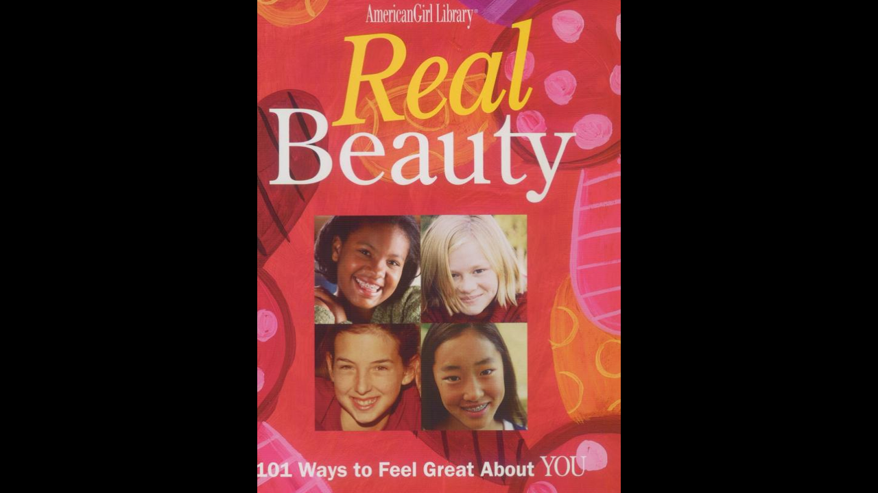 "Real Beauty: 101 Ways to Feel Great About You" by Therese Kauchak is an interactive book for ages 8+ to help girls during the preteen and early teen years.