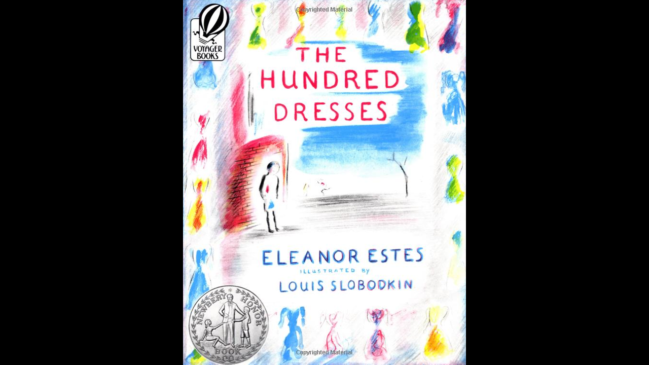 "The Hundred Dresses" by Eleanor Estes, recommended for ages 8+, tackles bullying head on, when a Polish girl in a Connecticut school is made fun of for wearing the same dress every day.