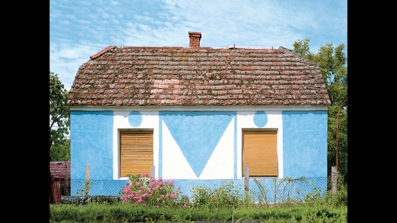 Hungarian Cubes, by photographer Katharina Roters, documents the post-communist era homes in the Hungarian countryside.