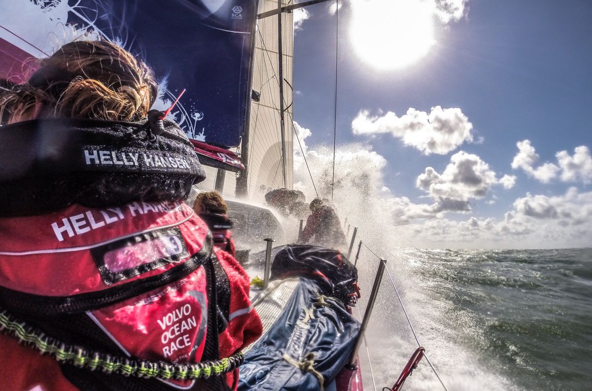 If there was an "Everest of Sailing," this would be it. <br /><br />At least, that's the nickname given to the <a href="http://www.volvooceanrace.com/en/home.html" target="_blank" target="_blank">Volvo Ocean Race</a>, an epic nine-month journey across the globe in which hardened sailors battle everything from tropical cyclones to Antarctic storms.<br /><br />With just under a month until the grueling competition kicks off, the teams came face-to-face for the <a href="http://roundbritainandireland.rorc.org/" target="_blank" target="_blank">Round Britain & Island Race</a> -- seen as an early indicator of the prestigious Volvo crown.<br /><br />In these remarkable images of the event, sailors pushed themselves to the limit over four days... and that's just a warm-up to the punishing race in October.