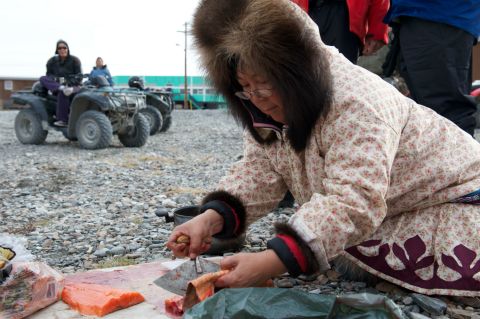 "You're never going to have 100% agreement," admits Clare Kines (not pictured) from the hamlet of Arctic Bay in Nunavut, when asked how disruptive the developing tourism industry can be. "These are very traditional communities. Hunting and being on the land are very important -- concern about that trumps everything."