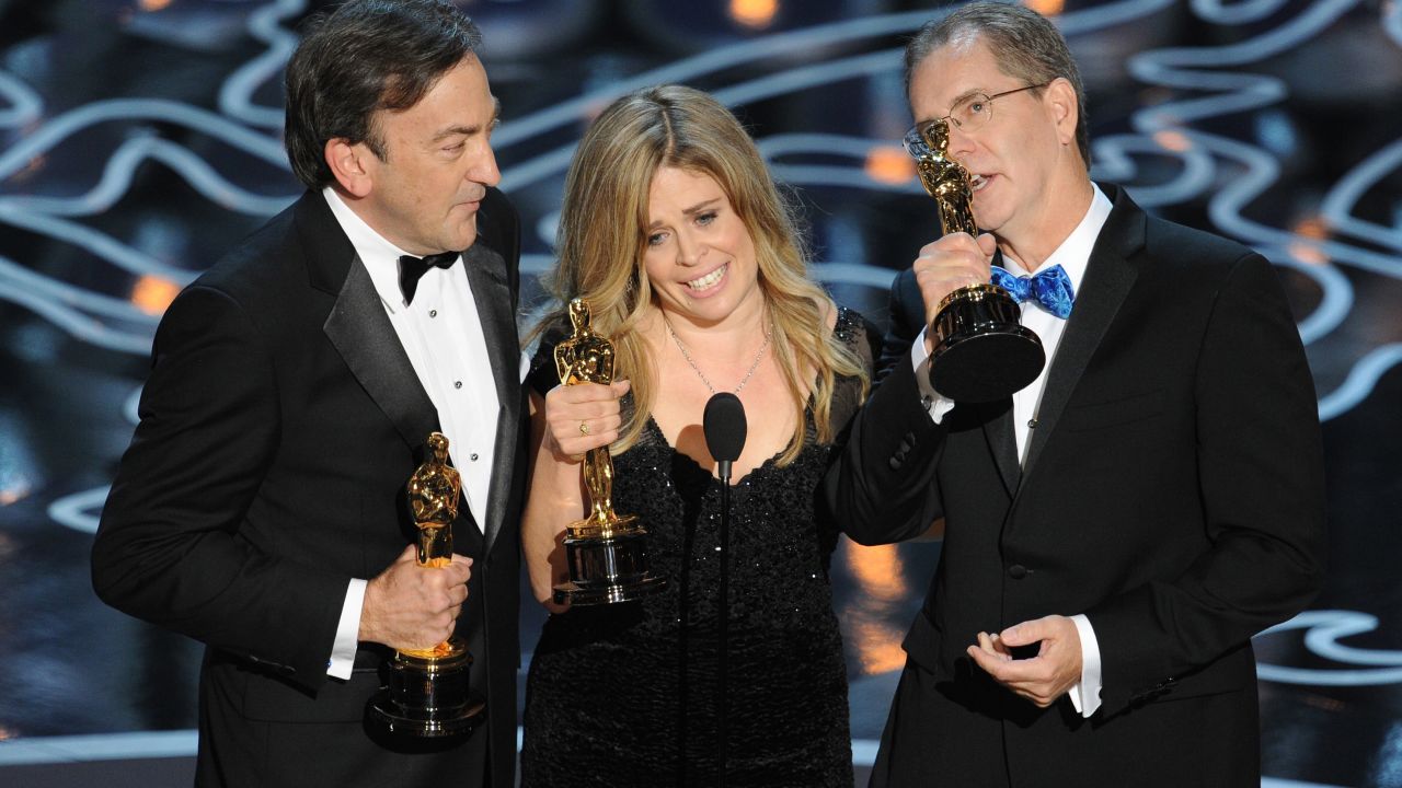 The awards haven't just been financial. "Frozen" won two Oscars, including best animated feature. It was accepted by producer Peter Del Vecho and directors Jennifer Lee and Chris Buck.