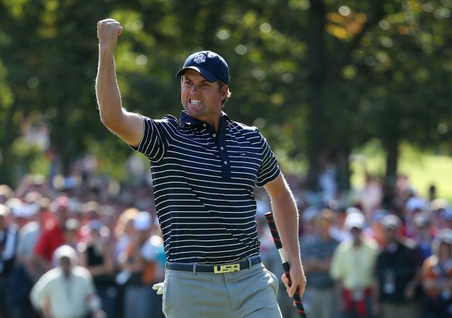 Webb Simpson was also part of the 2012 United States team at Medinah. Despite an up and down year form wise, Watson said Webb's contribution two years convinced him to pick the 2012 U.S. Open champion.