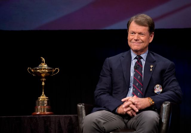 El veterano golfista Tom Watson es el capitán de Estados Unidos para la Ryder Cup de 2014. Es la segunda ocasión en la que ha sido elegido capitán; en 1993 llevó a los Estados Unidos a la victoria sobre Europa en Birmingham, Inglaterra.