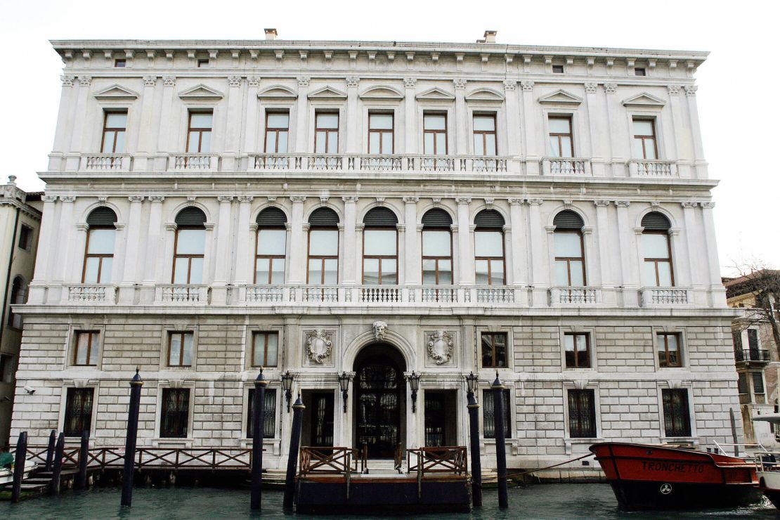 This 18th century palazzo houses the Prada Foundation 