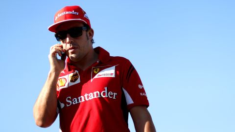 Rumors of Fernando Alonso's Ferrari departure are just that, the Spaniard said ahead of this weekend's Italian Grand Prix.