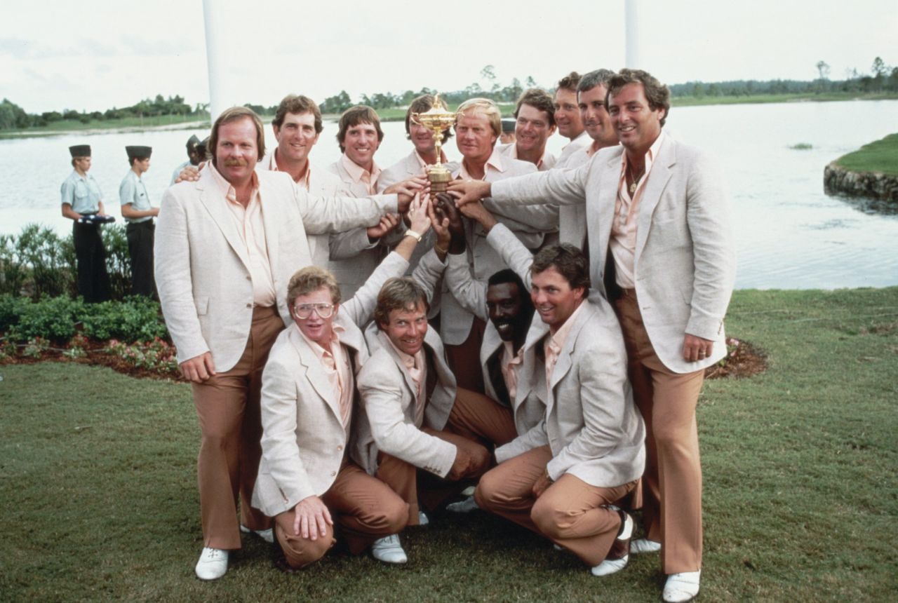 The 1983 contest was a different story altogether, as the Europeans missed out on a first victory by just one point in Florida. The U.S. team, captained by Nicklaus, won 14½ - 13½. Watson won four out of his five matches, including a crucial singles match with Bernard Gallacher, having been put out in the pivotal final position by his skipper.