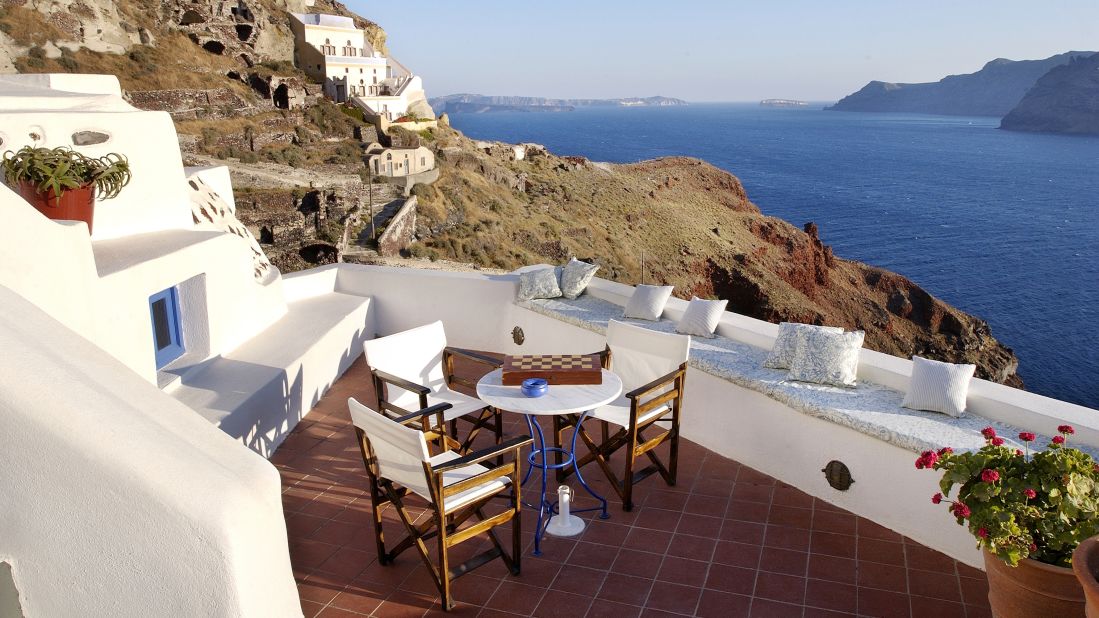 <a href="http://esperas-santorini.com/" target="_blank" target="_blank">The Esperas Hotel</a> in Santorini, Greece, is a top pick in the small hotels category. While these hotels must have fewer than 50 guest rooms, they must also wow their guests, and the Esperas does. Their personalized guest rooms, cozy sitting areas and private terraces "encourage you to sit back with a glass of local wine and watch the sunset," says Bowen. "It's hard to beat the location, appealing décor and service."