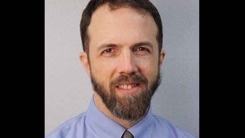 Univ. of Massachusetts staff photo of Dr. Rick Sacra, 51. Sacra was the third American to test positive for Ebola. He was working as a missionary doctor in Liberia. He was not treating Ebola patients, but rather delivered babies at a hospital in Monrovia, Liberia.