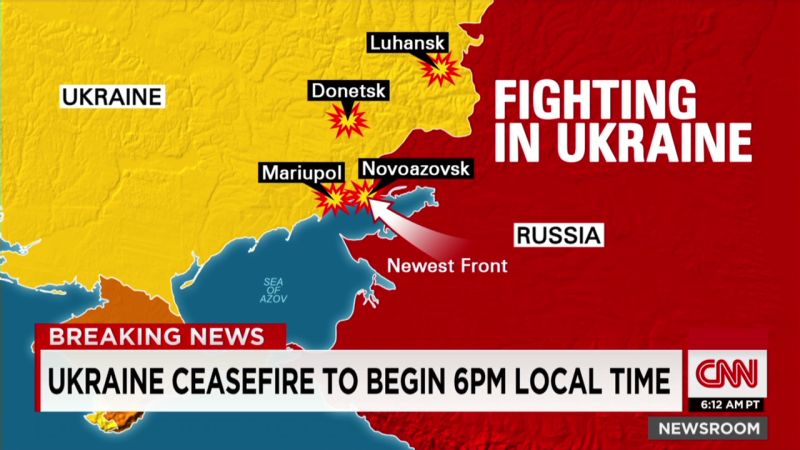 Ceasefire deal reported in Ukraine