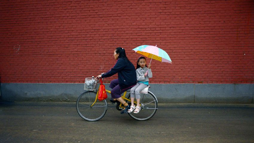 aman china school girl bicycle