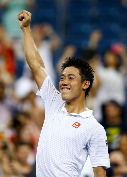 Nishikori had to negotiate some marathon matches to reach the final, notably his win over Canada's Milos Raonic which lasted four hours and 19 minutes. The match equaled the latest finish at Flushing Meadows, ending at 2:26 a.m.