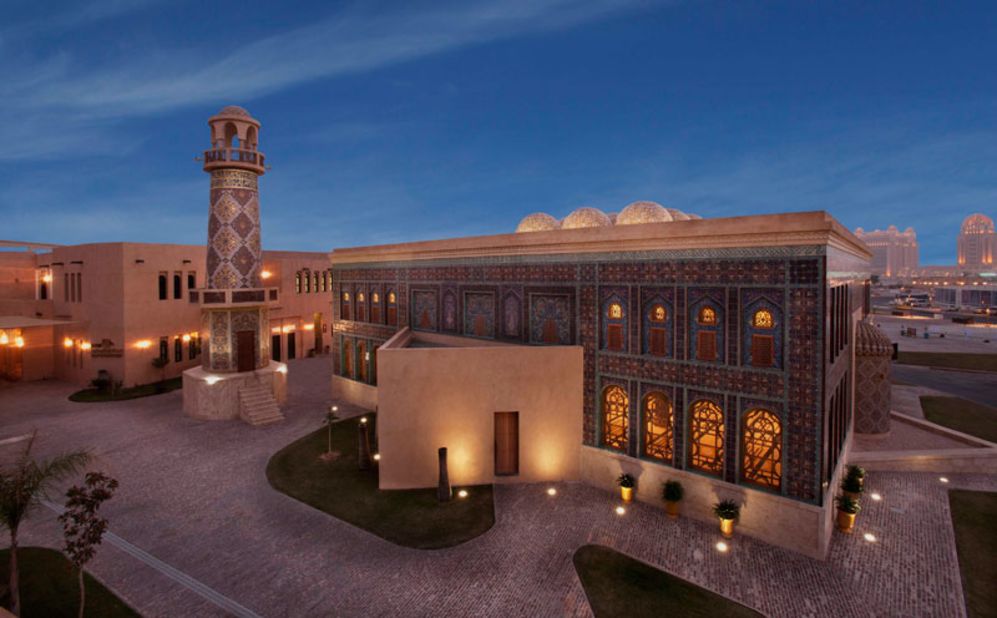 The mother-of-one -- who has university degrees in computer science and art history -- also designed the interior of the Friday Mosque in Doha, Qatar. 