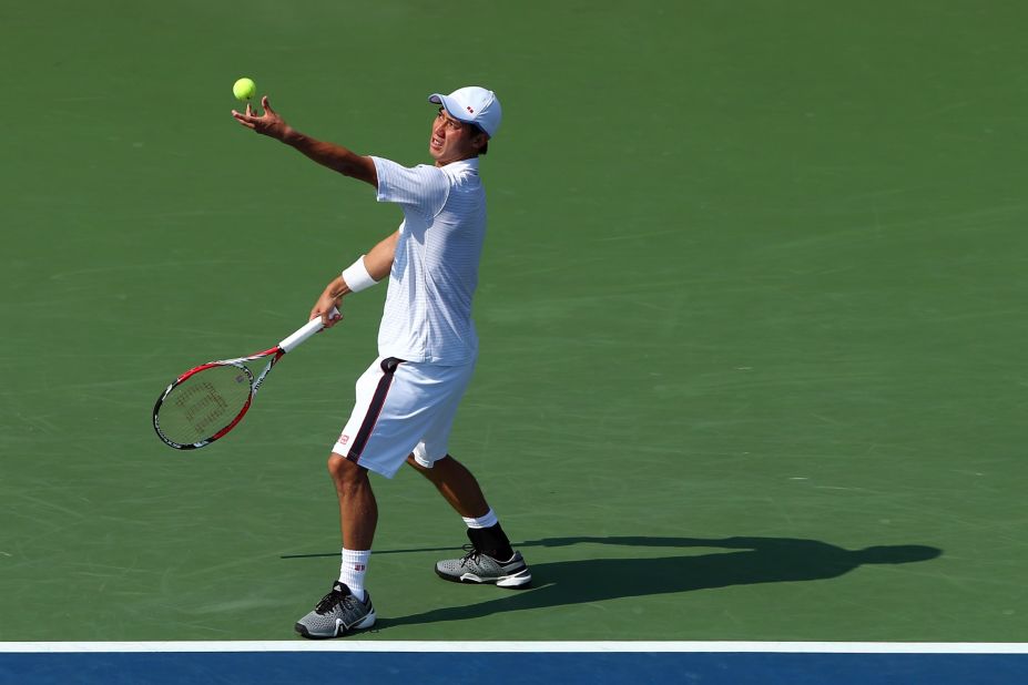 Nishikori recorded a notable win over Novak Djokovic in the U.S. Open semifinals.
