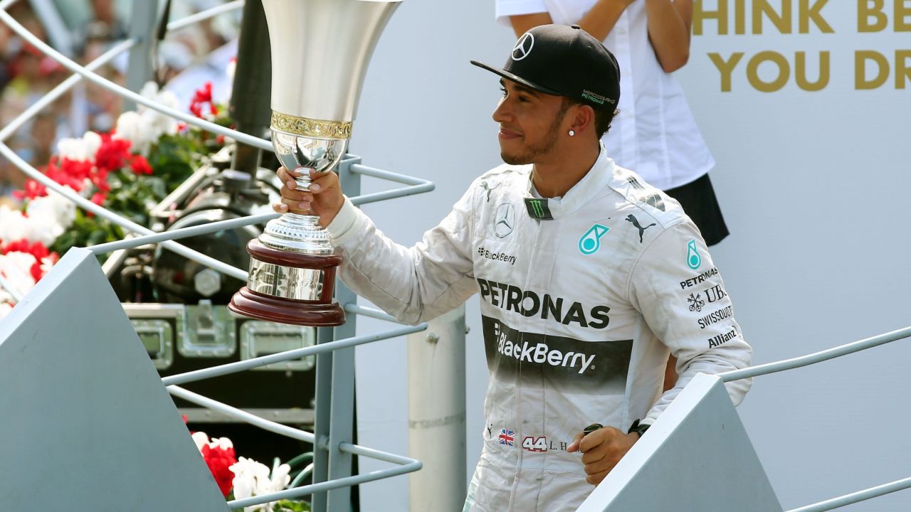Lewis Hamilton won the 13th F1 Grand Prix of the season at Monza. 